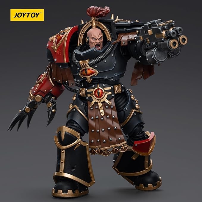 キャラクター JOYTOY Warhammer Ezekyle Abaddon 1/18 JOYTOY 1/18 Warhammer 40k Hijos de Horus Ezekyle Abaddon Primer